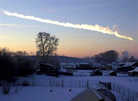 В каком году упал челябинский метеорит