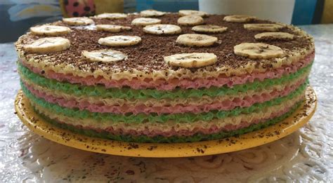 Вафельный торт из готовых коржей