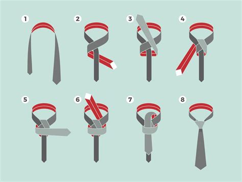 Как завязать галстук пошагово фото простой