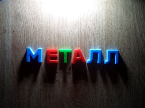 Как пишется металл