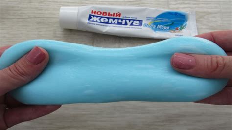 Как сделать слайм из зубной пасты