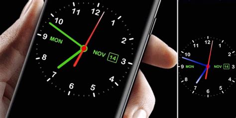 Как установить часы на экран телефона андроид