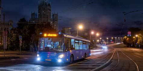 Ночные маршруты автобусов