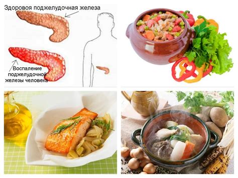 Питание при панкреатите поджелудочной железы меню