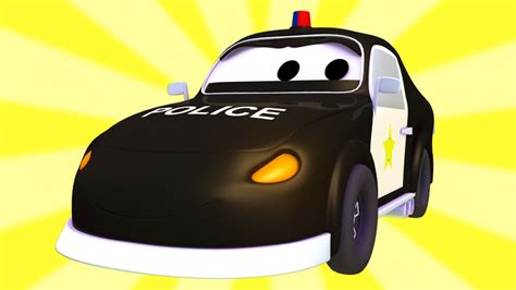 Полицейская машина мультики для детей