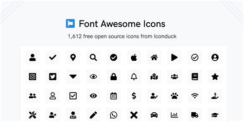 Скачать awesome icons