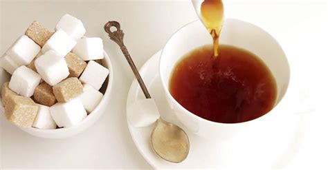 Сколько калорий в чае с сахаром