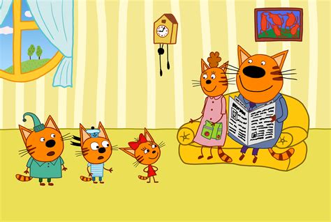 Смотреть мультфильмы три кота бесплатно в хорошем качестве