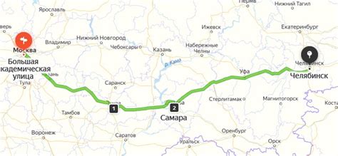 Трасса м5 на карте россии