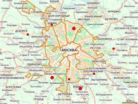 Яндекс карта москва и московская