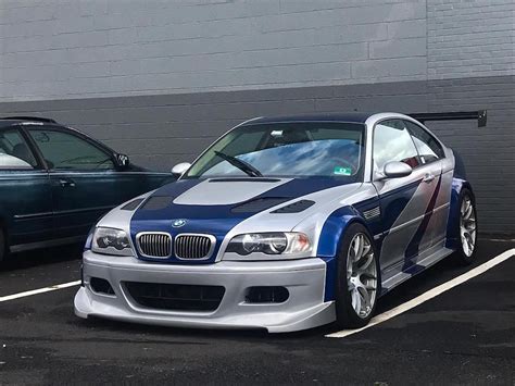 Bmw m3 gtr most wanted
