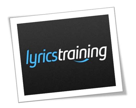 Lyrics training