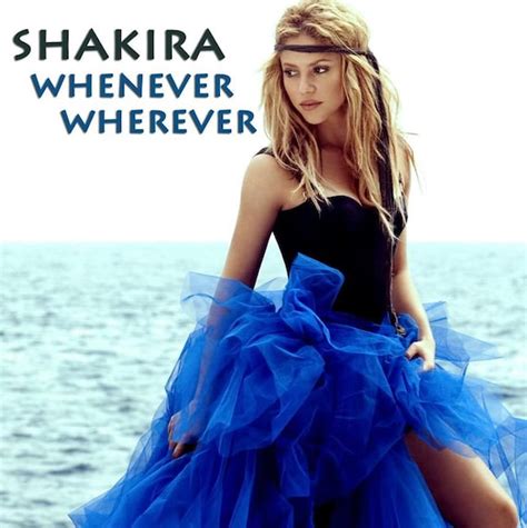 Shakira whenever wherever скачать