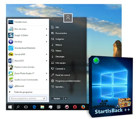 Startisback для windows 10