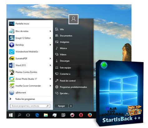 Startisback для windows 10