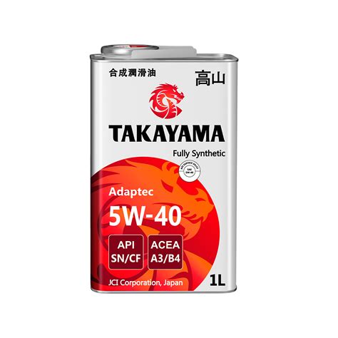 Takayama 5w40 купить