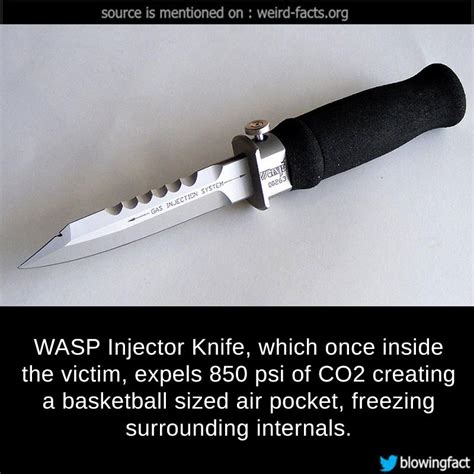 Wasp injector knife