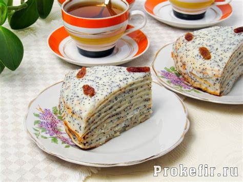 Блинный торт с заварным кремом рецепт с фото