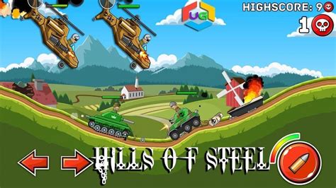 Взлом игры hills of steel
