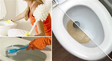 Как отмыть унитаз от известкового налета и мочевого камня в домашних условиях