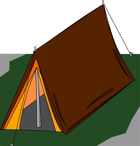 Палатка рисунок