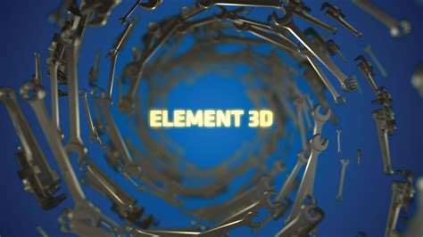 Element 3d after effects