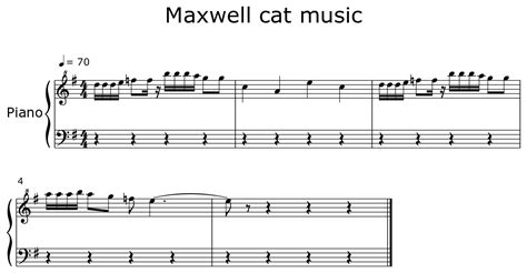 Maxwell cat music