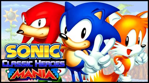 Sonic classic heroes скачать