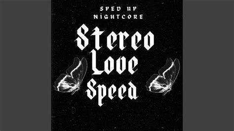 Stereo love speed